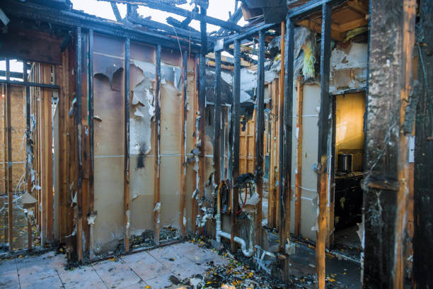 Professional Soot Cleanup technician working in Edina, MN